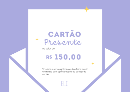 CARTAO PRESENTE R$ 150,00