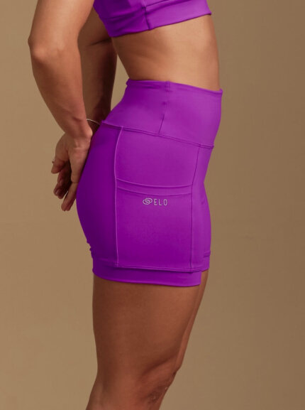 Short Bia Lilás